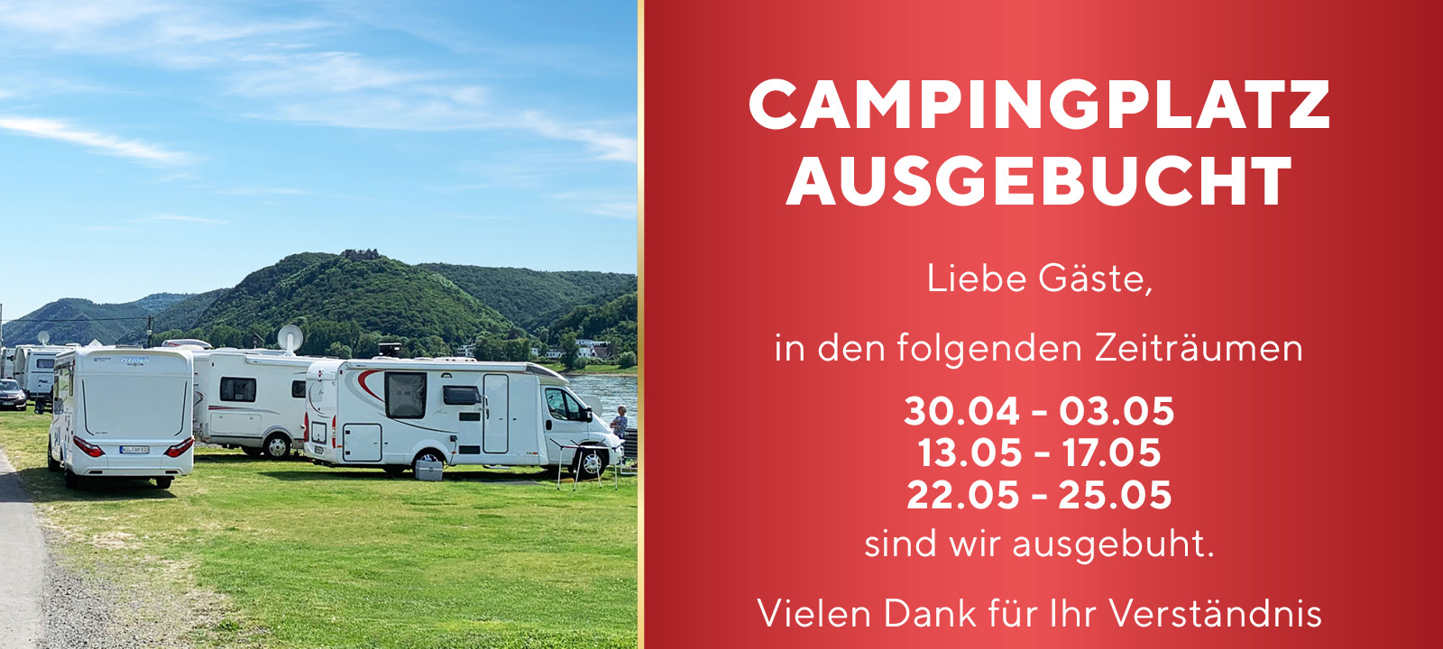 Camping in Bad H&ouml;nningen am Rhein